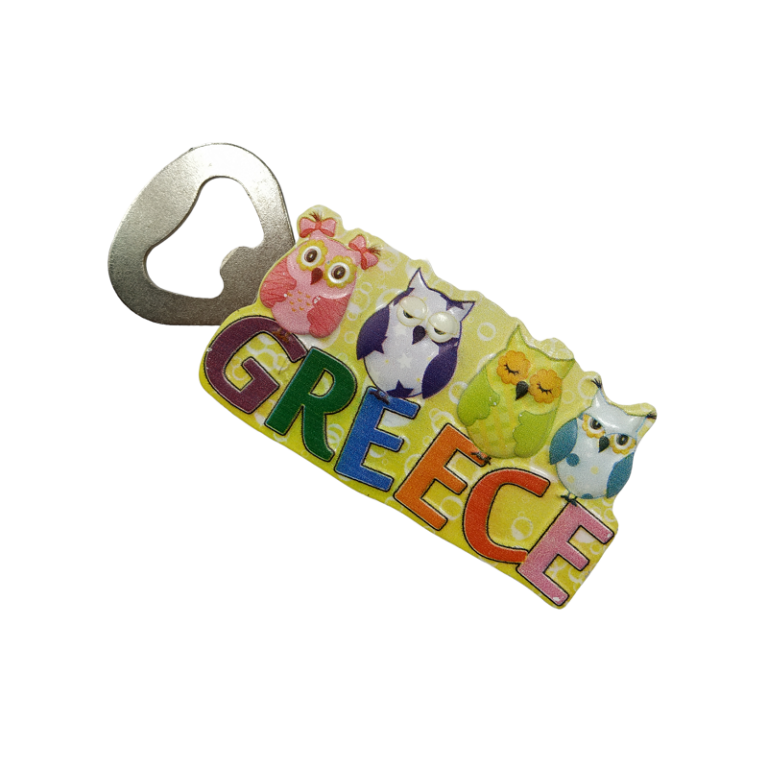 Tουριστικό μαγνητάκι Souvenir - Ανοιχτήρι - Σετ 12pcs - Resin Magnet - Greece - 678069 Tουριστικό μαγνητάκι Souvenir - Ανοιχτήρι - Σετ 12pcs - Resin Magnet - Greece - 678069