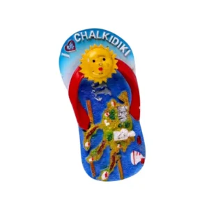 Tουριστικό μαγνητάκι Souvenir – Σετ 12pcs - Resin Magnet - Chalkidiki - 678070