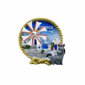 Tουριστικό μαγνητάκι Souvenir - Σετ 12pcs - Resin Magnet - Greece - 678181
