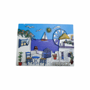 Tουριστικό μαγνητάκι Souvenir - Σετ 12pcs - Resin Magnet - Greece - 678319