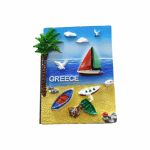 Tουριστικό μαγνητάκι Souvenir - Σετ 12pcs - Resin Magnet - Greece - 678340
