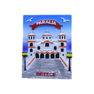Τουριστικό μαγνητάκι Souvenir - Σετ 12pcs - Paralia - 678416