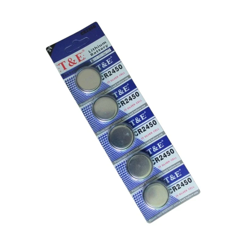 Μπαταρίες λιθίου - CR2450 - 3V - 5pcs - 682177 Μπαταρίες λιθίου - CR2450 - 3V - 5pcs - 682177