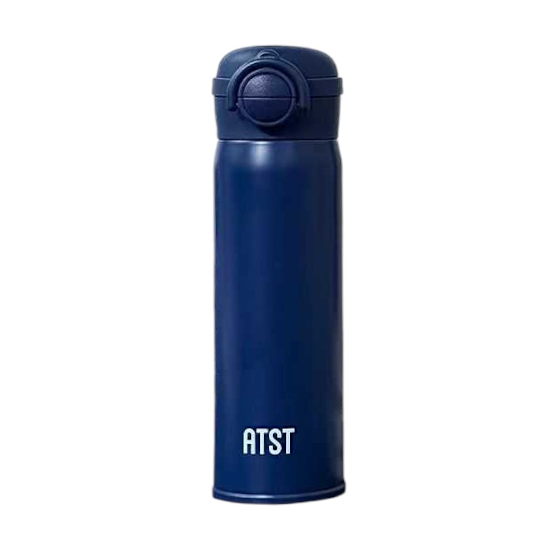 Φορητό παγούρι-θερμός με καλαμάκι - YCBW634 - 500ml - 696345 - Blue