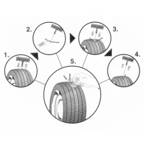 Αεροσυμπιεστής οχημάτων με σετ επισκευής ελαστικών - MDB-323 - 710231 - Image 4