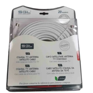 Καλώδιο κεραίας τηλεόρασης – Male/Female – 722BC – 20m – 196741 - Image 3