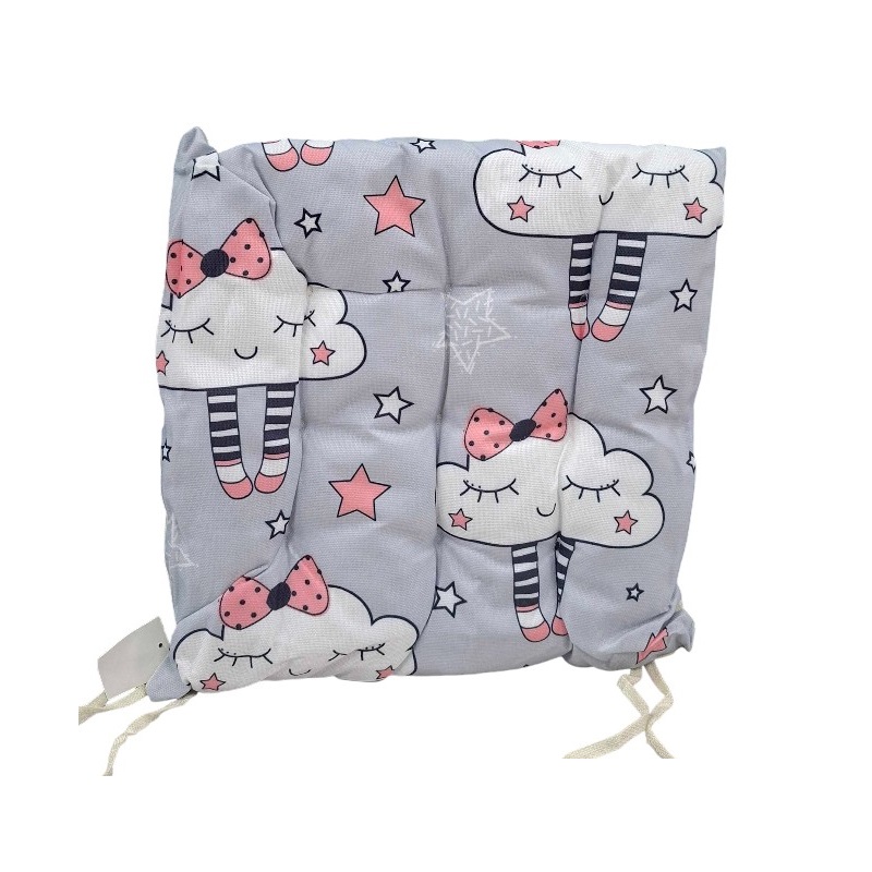 Μαξιλάρι καρέκλας παιδικό - 40x40cm - 720203 - Light Grey Μαξιλάρι καρέκλας παιδικό - 40x40cm - 720203 - Light Grey