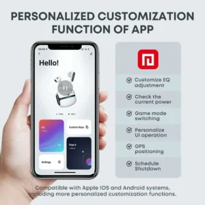 Ασύρματα ακουστικά Bluetooth με θήκη φόρτισης - TG-11 - 721289 - Grey - Image 2