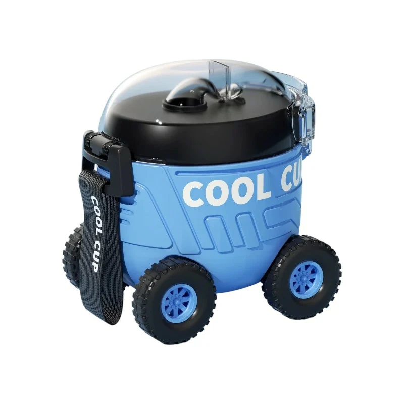 Παιδικό παγούρι πλαστικό - Αυτοκινητάκι - 600ml - 722399 - Blue Παιδικό παγούρι πλαστικό - Αυτοκινητάκι - 600ml - 722399 - Blue