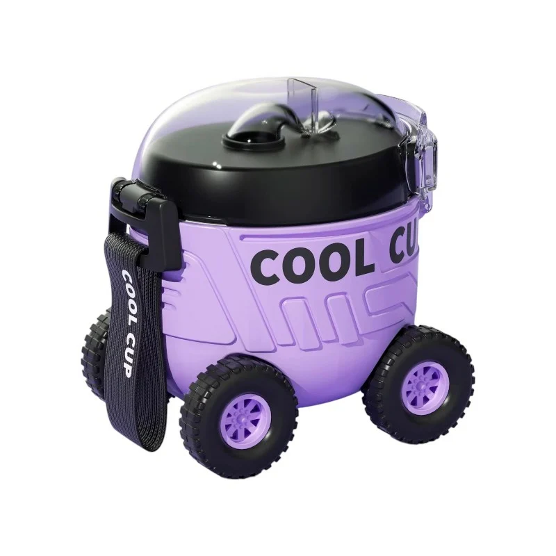 Παιδικό παγούρι πλαστικό - Αυτοκινητάκι - 600ml - 722399 - Purple Παιδικό παγούρι πλαστικό - Αυτοκινητάκι - 600ml - 722399 - Purple