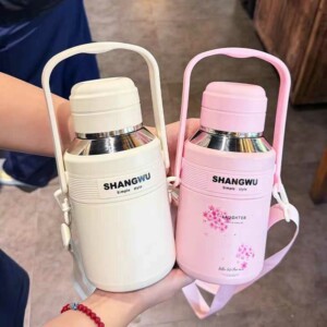 Φορητό παγούρι-θερμός - 1500ml - 696499 - Black - Image 3