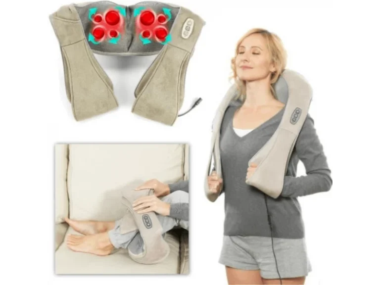 Συσκευή μασάζ αυχένα-πλάτης με υπέρυθρη θερμότητα - Shiatsu - 800582 - Image 2