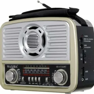 Επαναφορτιζόμενο ραδιόφωνο Retro - XB472BT - 804728 - Gold - Image 3