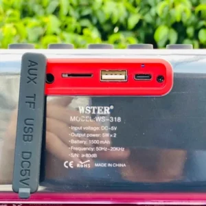 Ασύρματο ηχείο Bluetooth - WS-318 - 810675 - Image 4