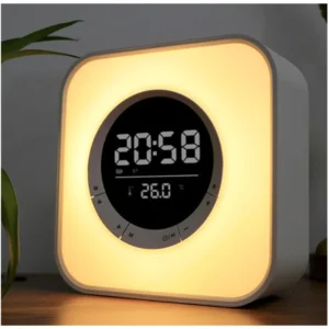 Ασύρματο ηχείο Bluetooth LED & ψηφιακό ρολόι - P10 - 810811 - Image 23