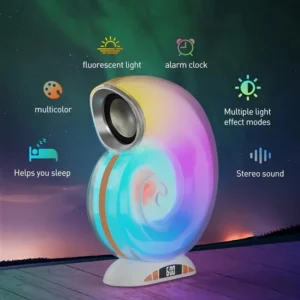 Ασύρματο ηχείο Bluetooth LED - Shell - L39 - 810828 - Image 15
