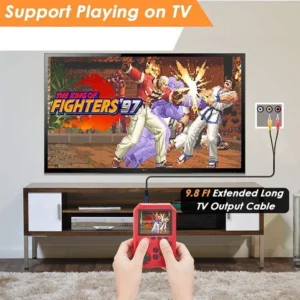 Φορητή κονσόλα παιχνιδιών - A6 - 811023 - Red - Image 12