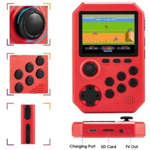 Φορητή κονσόλα παιχνιδιών - A6 - 811023 - Red - Image 5