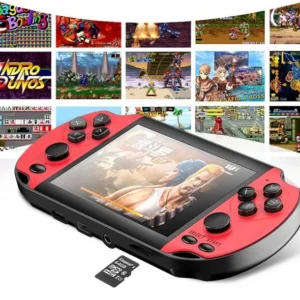 Φορητή κονσόλα παιχνιδιών - X7S - 3.5'' - 811078 - Blue/Red - Image 2