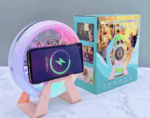 Ασύρματο ηχείο Bluetooth με βάση ασύρματης φόρτισης smartphone - Wheel - L-38B - 811580 - Blue - Image 2