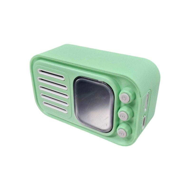 Ασύρματο ηχείο Bluetooth με οθόνη - WS-501 - 811788 - Green Ασύρματο ηχείο Bluetooth με οθόνη - WS-501 - 811788 - Green
