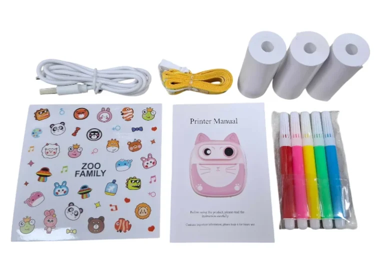 Παιδική Instant φωτογραφική μηχανή με εκτυπωτή - D6 - 811801 - Green - Image 3