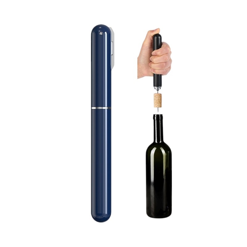 Ανοιχτήρι κρασιού με πίεση αέρος - Τιρμπουσόν - KH1-002101 - 812549 - Blue