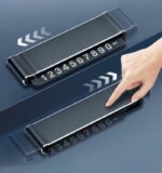 Πινακίδα αριθμού τηλεφώνου αυτοκινήτου - G201 - 813430 - Red - Image 2