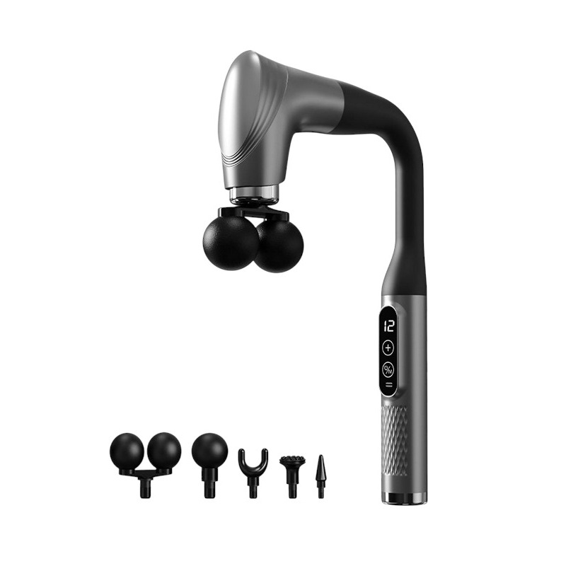 Συσκευή μασάζ με λαβή πλάτης - Fascial Gun - HB-027 - 813614 Συσκευή μασάζ με λαβή πλάτης - Fascial Gun - HB-027 - 813614