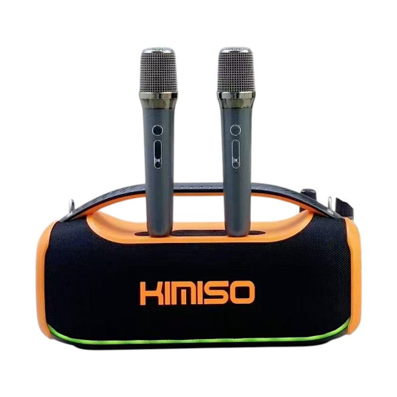 Ασύρματο ηχείο Bluetooth με 2 μικρόφωνα Karaoke - KMS-807 Pro - 813782 - Orange Ασύρματο ηχείο Bluetooth με 2 μικρόφωνα Karaoke - KMS-807 Pro - 813782 - Orange