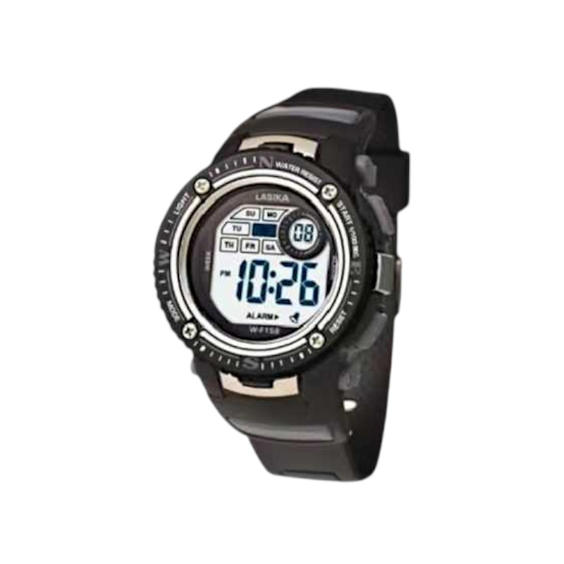 Ψηφιακό ρολόι χειρός - LS158 - Lasika - 817384 - Black/Grey Ψηφιακό ρολόι χειρός - LS158 - Lasika - 817384 - Black/Grey