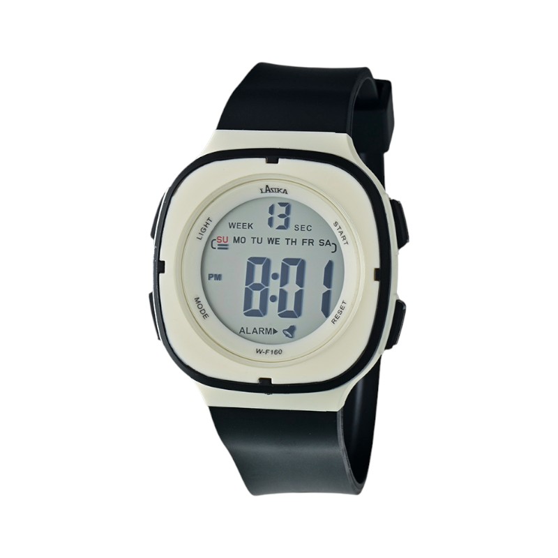 Ψηφιακό ρολόι χειρός - LS160 - Lasika - 817438 - Black/White