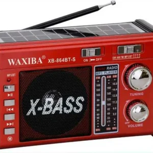 Επαναφορτιζόμενο ραδιόφωνο με ηλιακό πάνελ - XB864 BT-S - 108648 - Red - Image 24