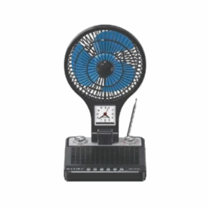 Επαναφορτιζόμενο ραδιόφωνο & Cooling fan - XB-973C - 830098 - Black
