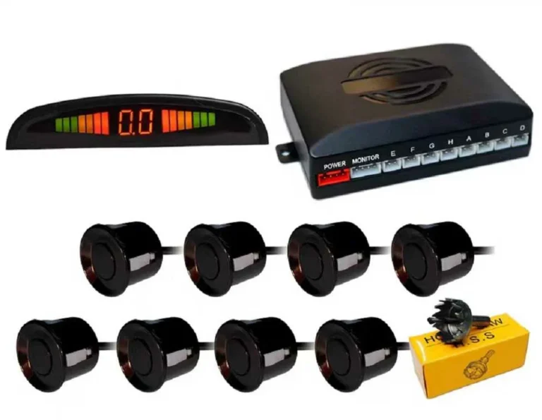 Αισθητήρες παρκαρίσματος - 8pcs - Only Screen - Black - 002181 - Image 4