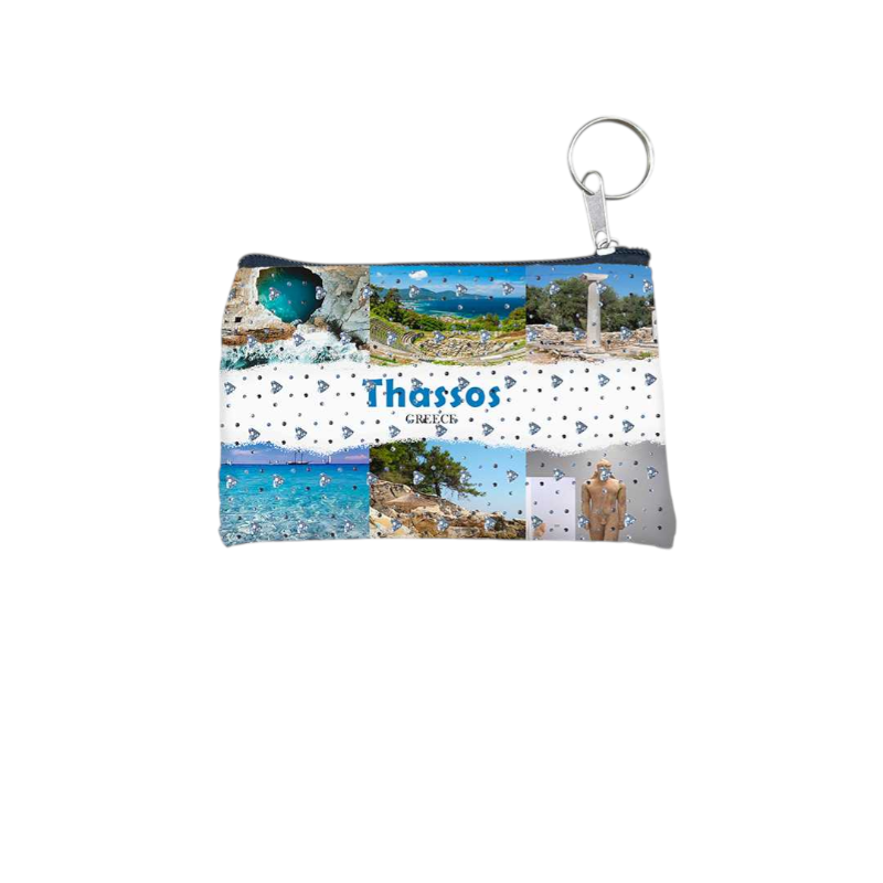 Σετ 12Χ - Πορτοφόλι Souvenir μπρελόκ - PVC - Thassos - 11*7cm - 871733 Σετ 12Χ - Πορτοφόλι Souvenir μπρελόκ - PVC - Thassos - 11*7cm - 871733