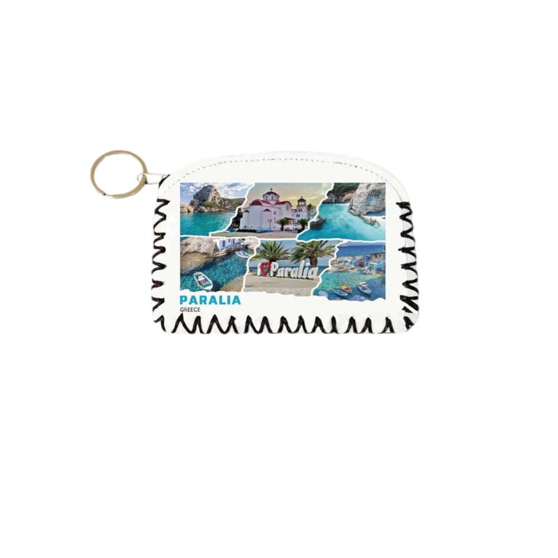 Σετ 12Χ - Πορτοφόλι Souvenir μπρελόκ - PVC - Paralia - 14*9cm - 871749 Σετ 12Χ - Πορτοφόλι Souvenir μπρελόκ - PVC - Paralia - 14*9cm - 871749