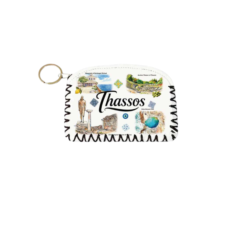Σετ 12Χ - Πορτοφόλι Souvenir μπρελόκ - PVC - Thassos - 14*9cm - 871752 Σετ 12Χ - Πορτοφόλι Souvenir μπρελόκ - PVC - Thassos - 14*9cm - 871752