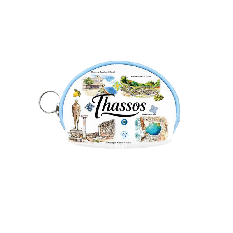 Σετ 12Χ - Πορτοφόλι Souvenir μπρελόκ mini - PVC - Thassos - 10*8*3cm - 871772 Σετ 12Χ - Πορτοφόλι Souvenir μπρελόκ mini - PVC - Thassos - 10*8*3cm - 871772