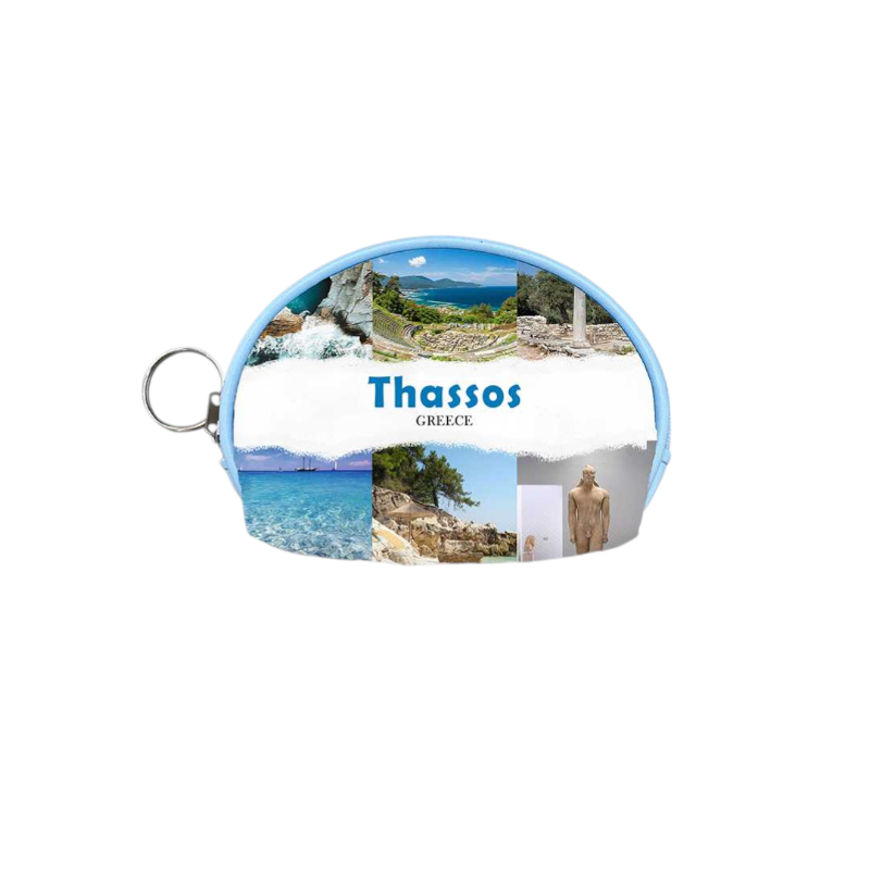 Σετ 12Χ - Πορτοφόλι Souvenir μπρελόκ mini - PVC - Thassos - 10*8*3cm - 871773 Σετ 12Χ - Πορτοφόλι Souvenir μπρελόκ mini - PVC - Thassos - 10*8*3cm - 871773