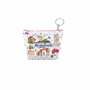 Πορτοφόλι Souvenir μπρελόκ mini - Σετ 10pcs - PVC - Thessaloniki - 11*7*4cm - 871804