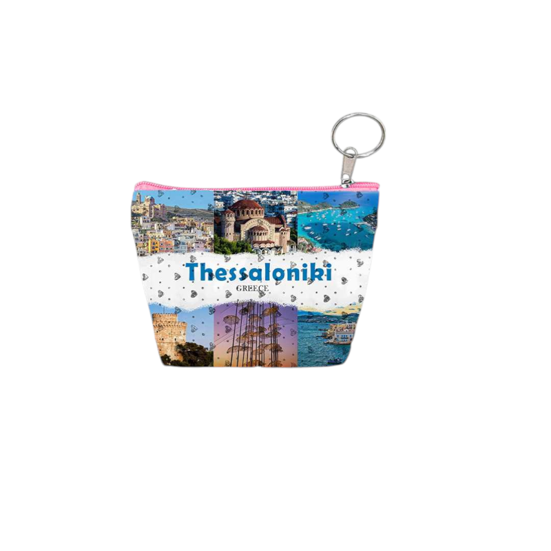 Πορτοφόλι Souvenir μπρελόκ mini - Σετ 10pcs - PVC - Thessaloniki - 11*7*4cm - 871805 Πορτοφόλι Souvenir μπρελόκ mini - Σετ 10pcs - PVC - Thessaloniki - 11*7*4cm - 871805