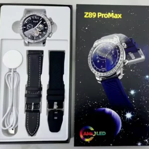 Smartwatch με 2 λουράκια - Z89 PRO MAX - 880785 - Black - Image 6