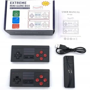 Ασύρματη κονσόλα παιχνιδιών Mini με 2 χειριστήρια - HD08-U - 884041 - Image 8