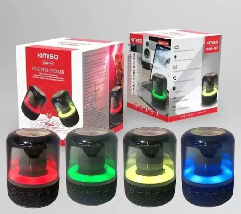 Ασύρματο ηχείο Bluetooth - KMS-167 - LED RGB - 885536 - Image 2