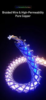 Καλώδιο φόρτισης & data με φωτισμό - Fast Charge - Type-C - CL-127T - 66W - AWEI - 887868 - Image 4