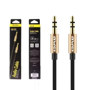 Καλώδιο ήχου Jack 3.5mm - AUX-001 - 1m - AWEI - 888117 - Image 2