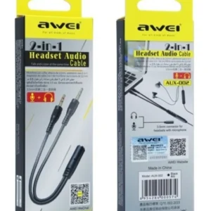 Αντάπτορας Female 3.5mm Jack σε Male Audio & Microphone Jack 3.5mm - AUX-002 - AWEI - 888124 - Image 6