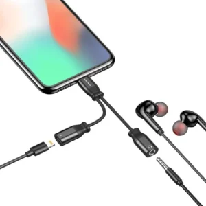 Αντάπτορας Lightning male σε Jack 3.5mm/Lightning female - CL-73 - AWEI - 888148 - Image 2