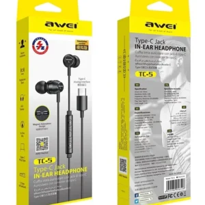 Ενσύρματα ακουστικά - TC-5 - Type-C - AWEI - 889114 - Image 6